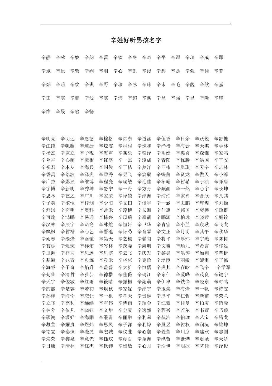 周易起名 | 牛年给宝宝取寓意好有意义的男孩名字