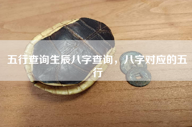 五行查询生辰八字查询，八字对应的五行