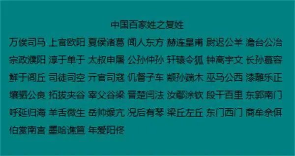 中国6个姓氏，常被误认为日本人，其实这是中国三千年前古老姓氏