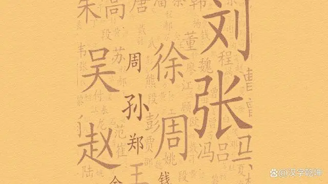 至少6000年的中华姓氏史，当是先有姓后有氏，再有姓氏和姓名！