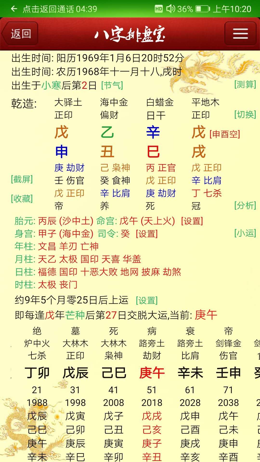 八字看建禄格旺衰