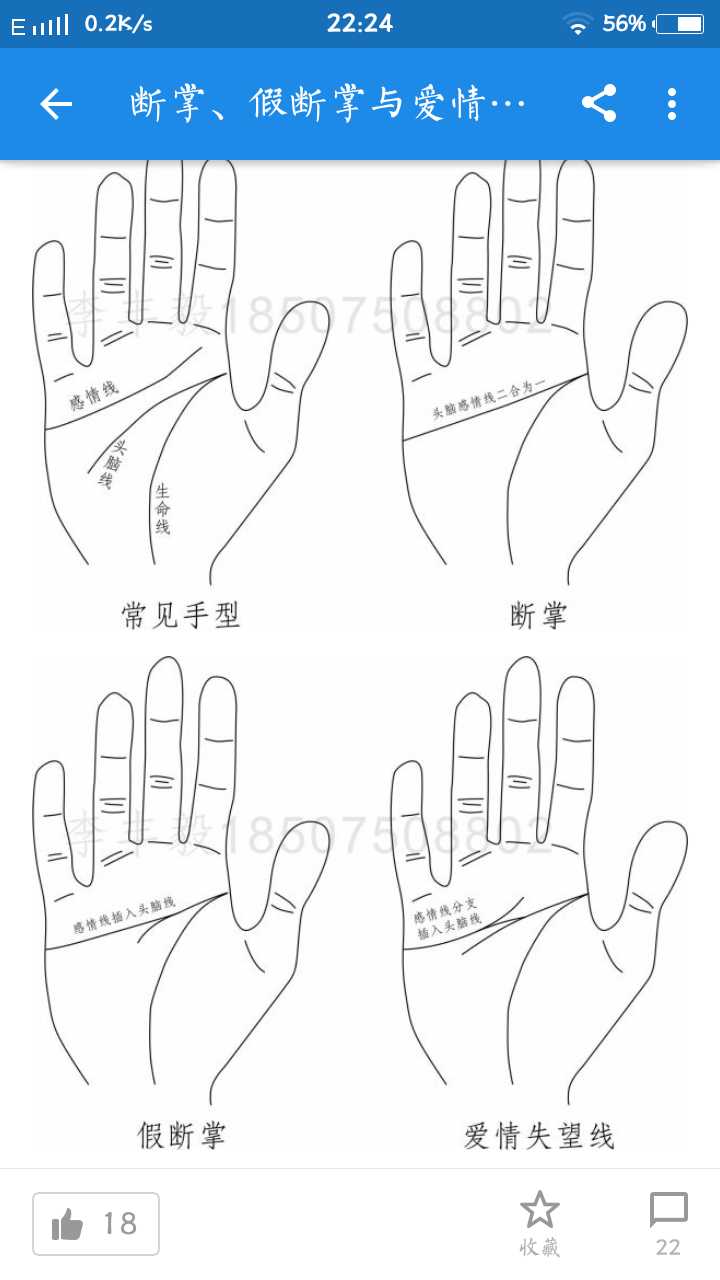 紫微斗数,风水学中的独特的手掌纹路：通贯掌怎么样