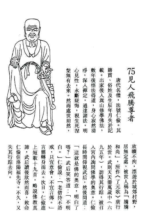 500罗汉图释及解签大全（061-080）