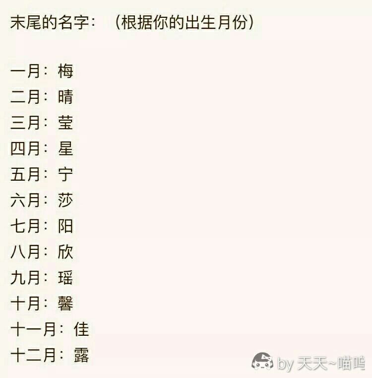 十二星座古代女孩姓名 十二星座前世名字