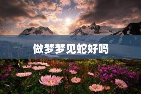 梦见蛇好不好，吉利吗？ 梦见蛇的10种说法