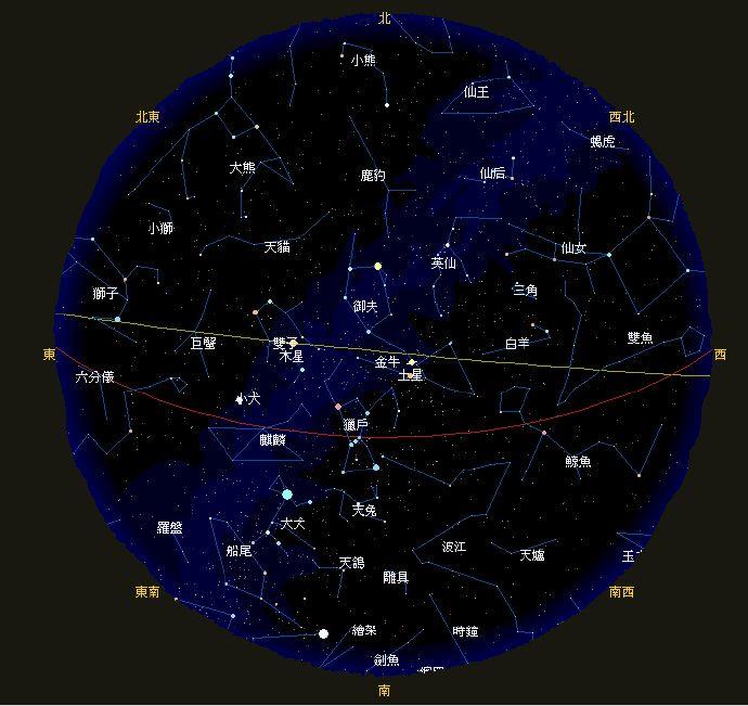 你的星座在哪里？