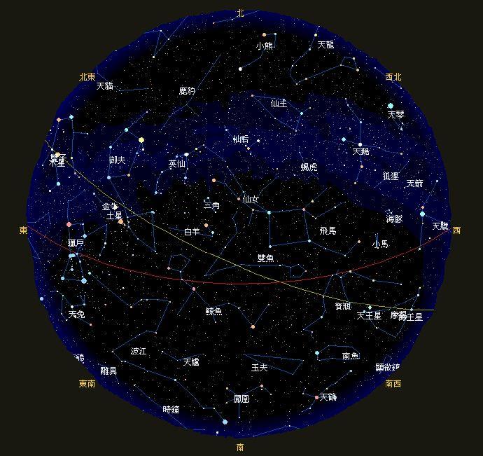 你的星座在哪里？